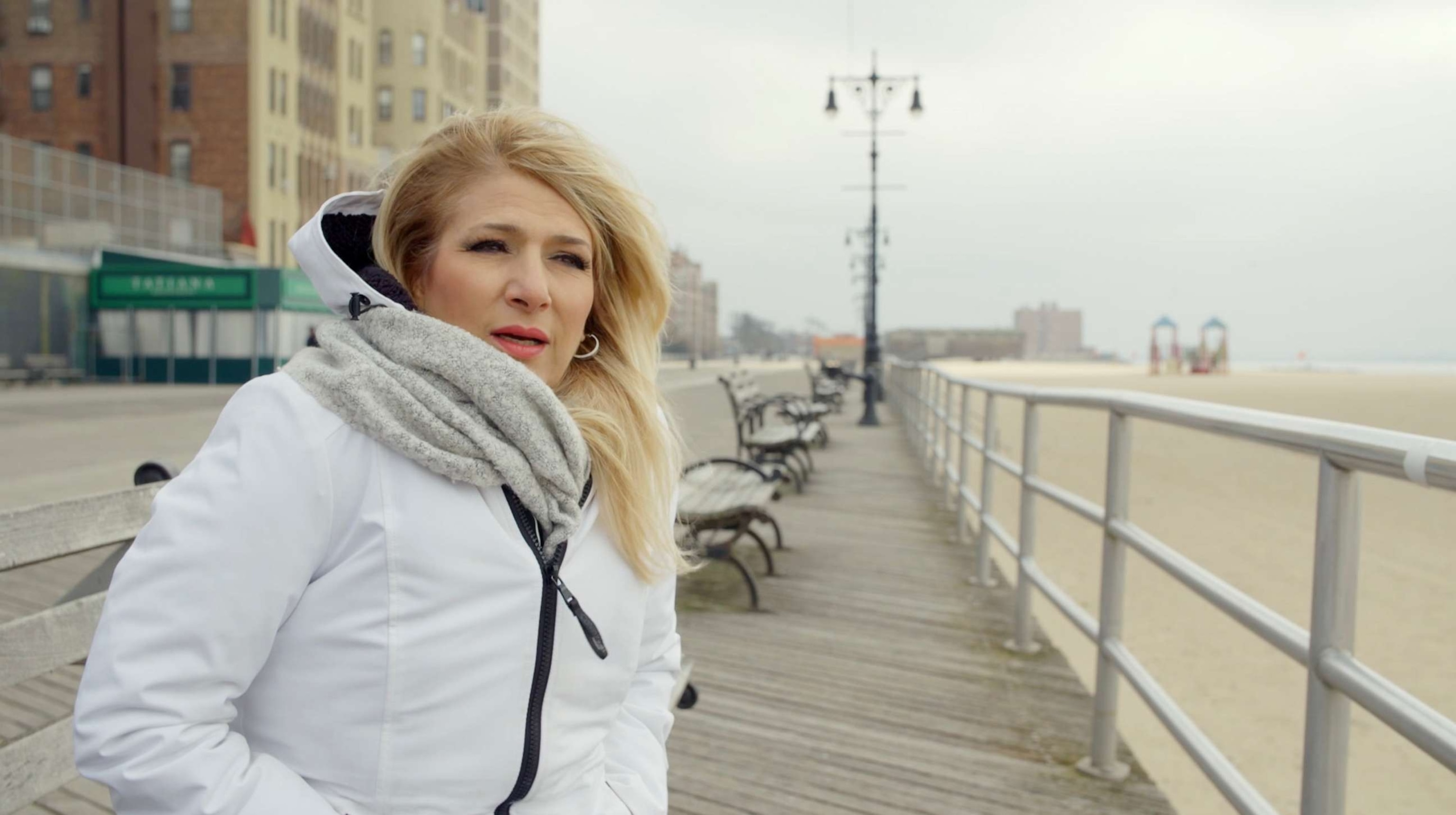 PHOTO: Frieda Hanimov is shown during an interview with ABC News.