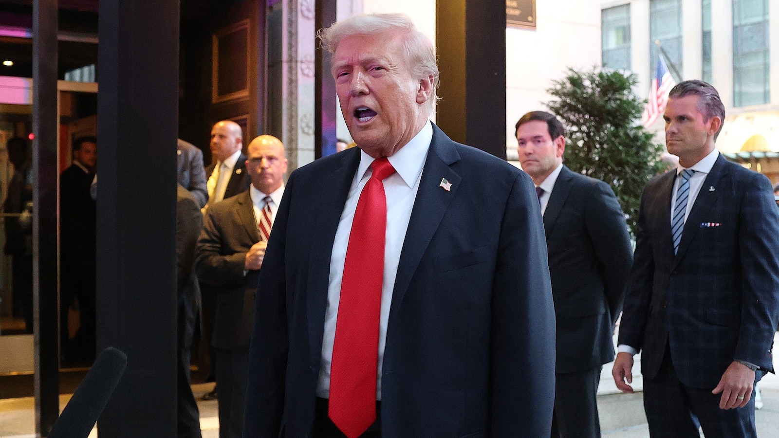 'Here we go': Trump reacts after Russian drones shot down over Poland