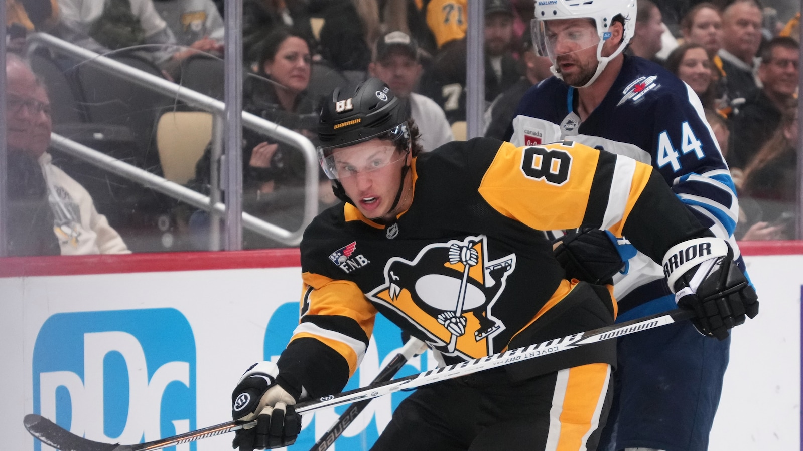 Penguins forward Ben Kindel hospitalized in Utah after having medical emergency on team flight