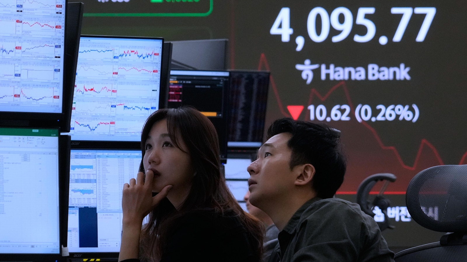 Asian shares mostly lower despite Wall St rally, potential end to the US shutdown