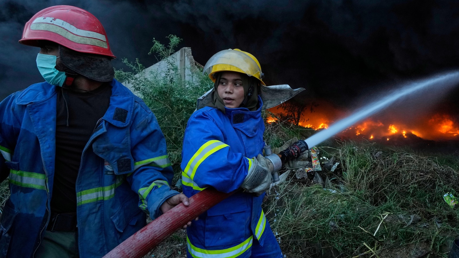 Women make inroads in Pakistan as they become firefighters and barriers slowly fall