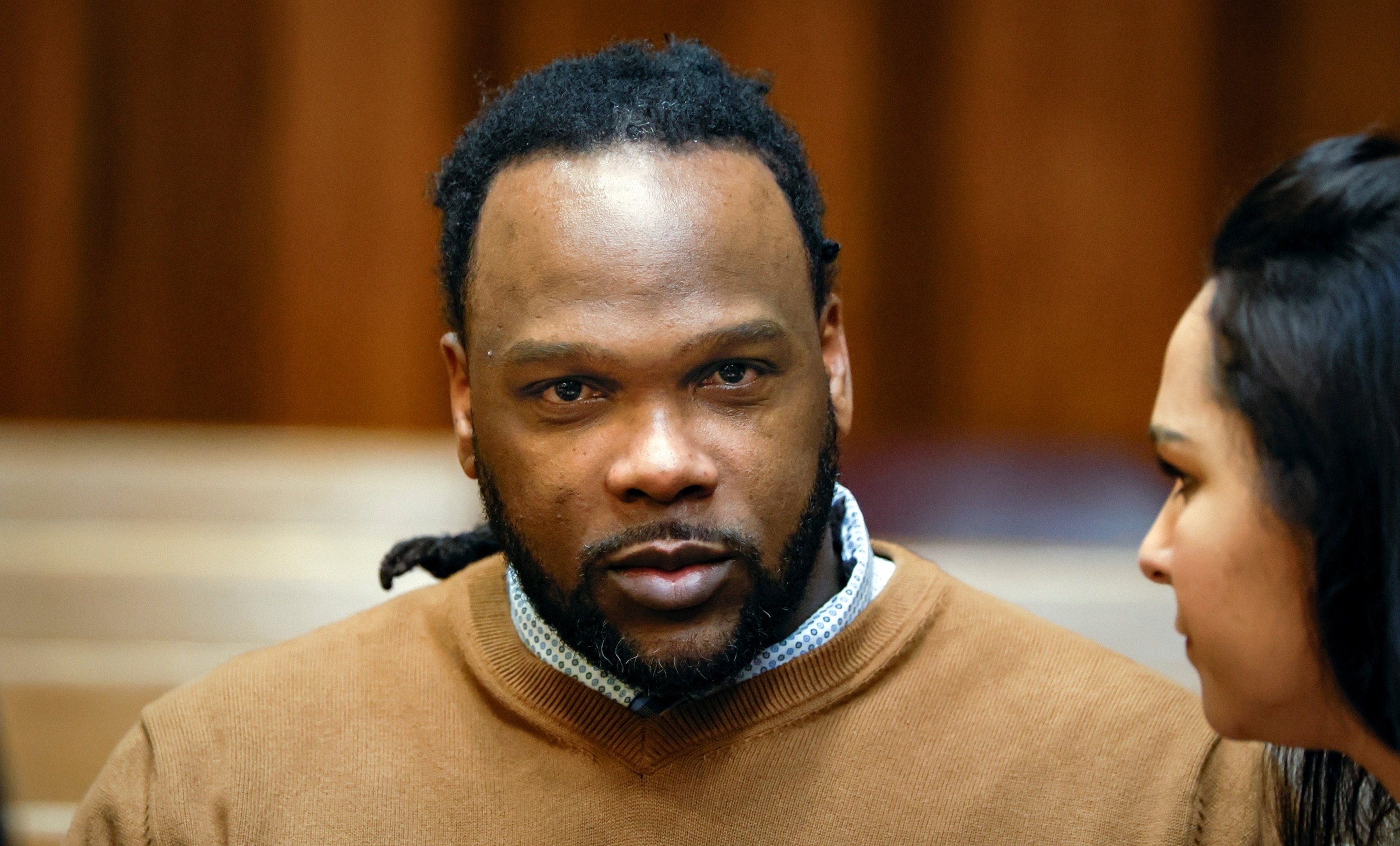 PHOTO: Rashaun Jones appeared in court during his second-degree murder trial in the 2006 killing of Bryan Pata.