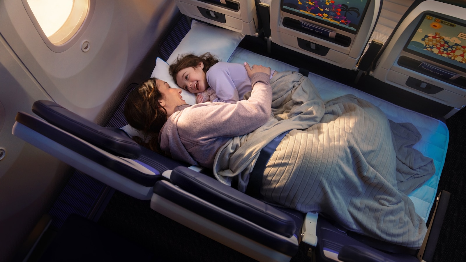 What we know about United Airlines' new 'Relax Row' lay flat seats