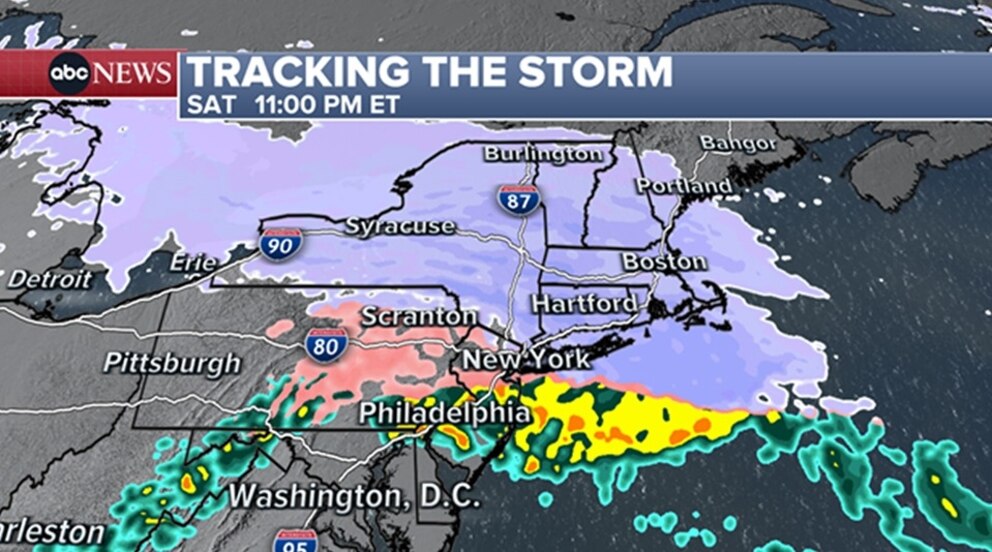 PHOTO: tracking the storm