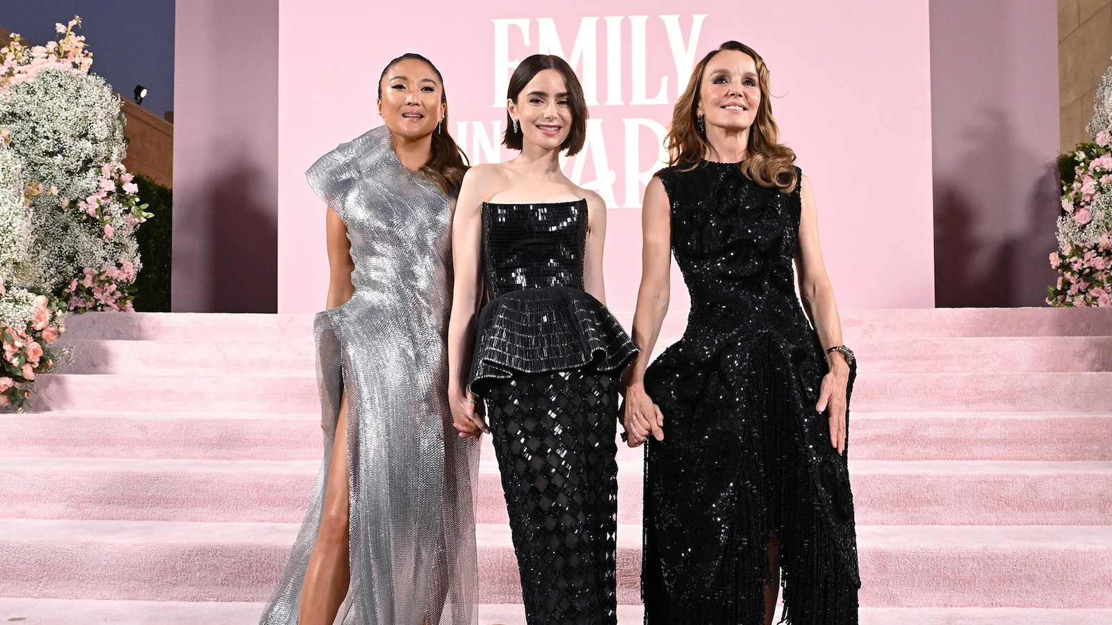 emily in paris camille engagement dress Paris' season 4 premiere: Lily Collins and more dazzle in demure, cutesy looks Casual Clothes for Girls camille razat outfits Size:12 (l) Dress Casual Midi By