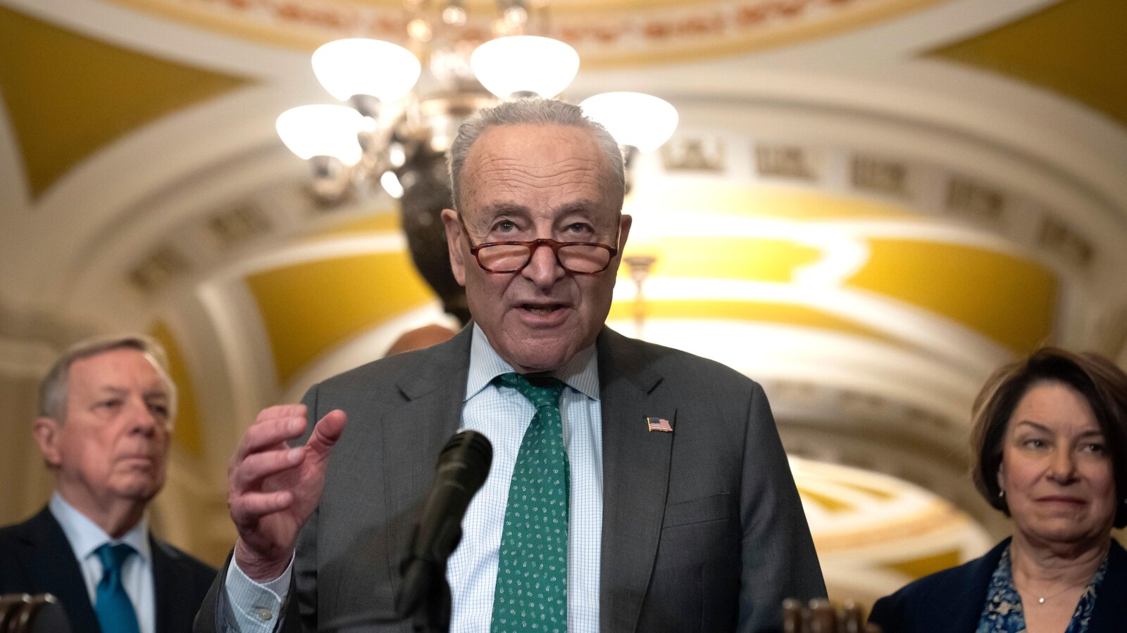 Senate works to avert partial government shutdown ahead of midnight deadline