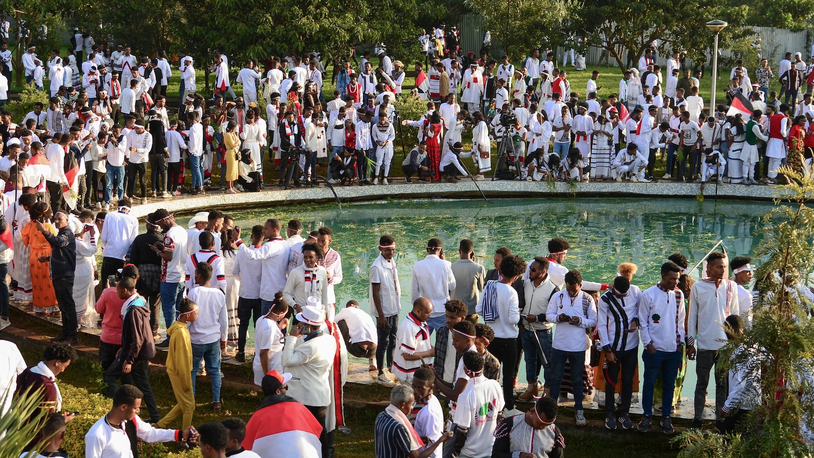 Thousands gather for Ethiopia's thanksgiving festival