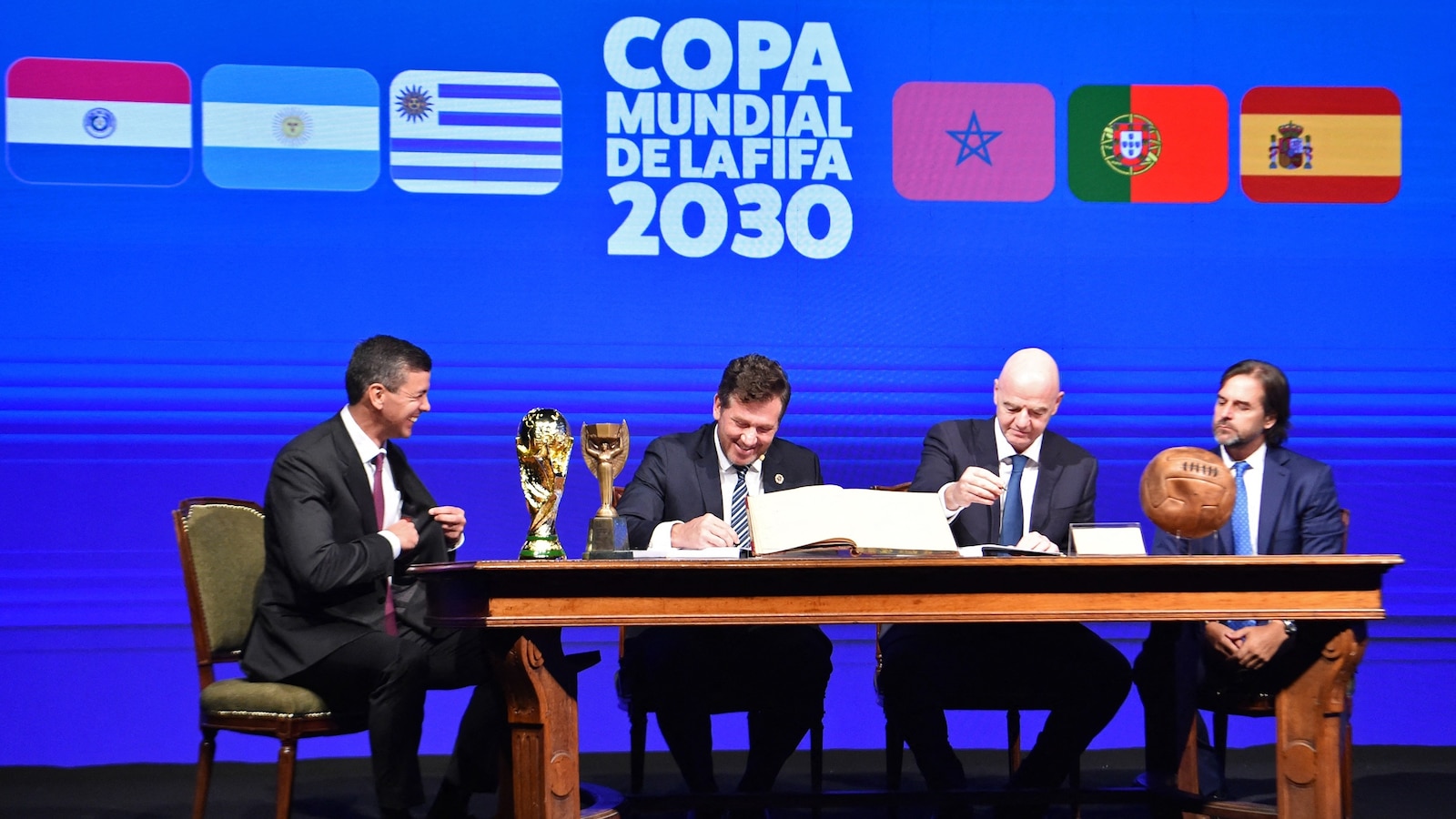 The 2030 FIFA World Cup, the 24th tournament, will be spread across three continents and have three host nations, while three other nations will host one game f