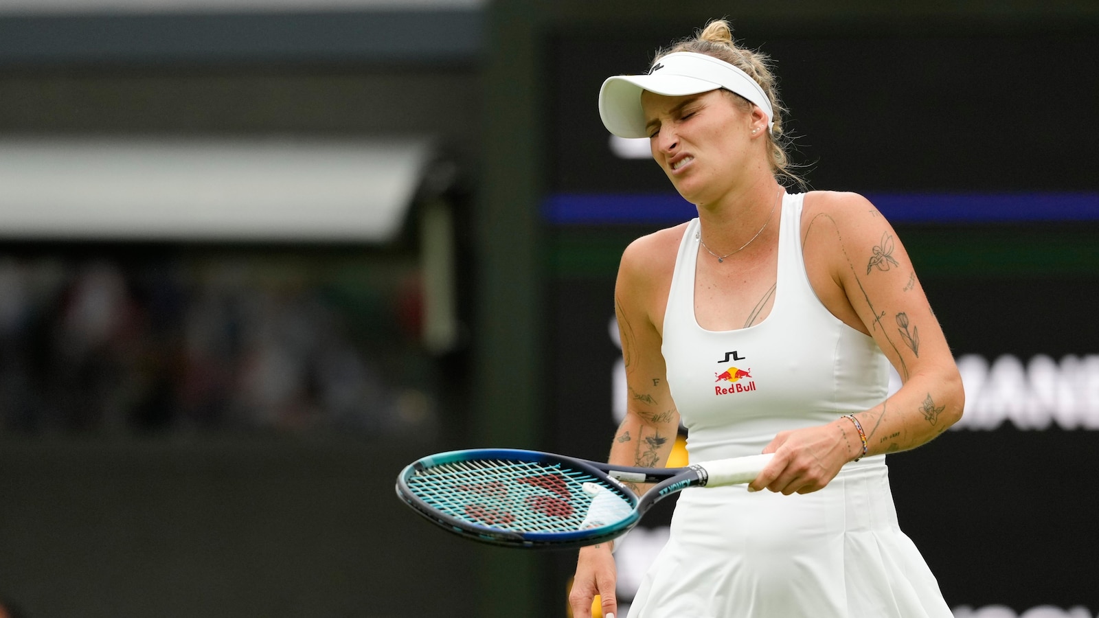 Marketa Vondrousova withdraws from the Olympics. She won a silver medal in tennis in Tokyo