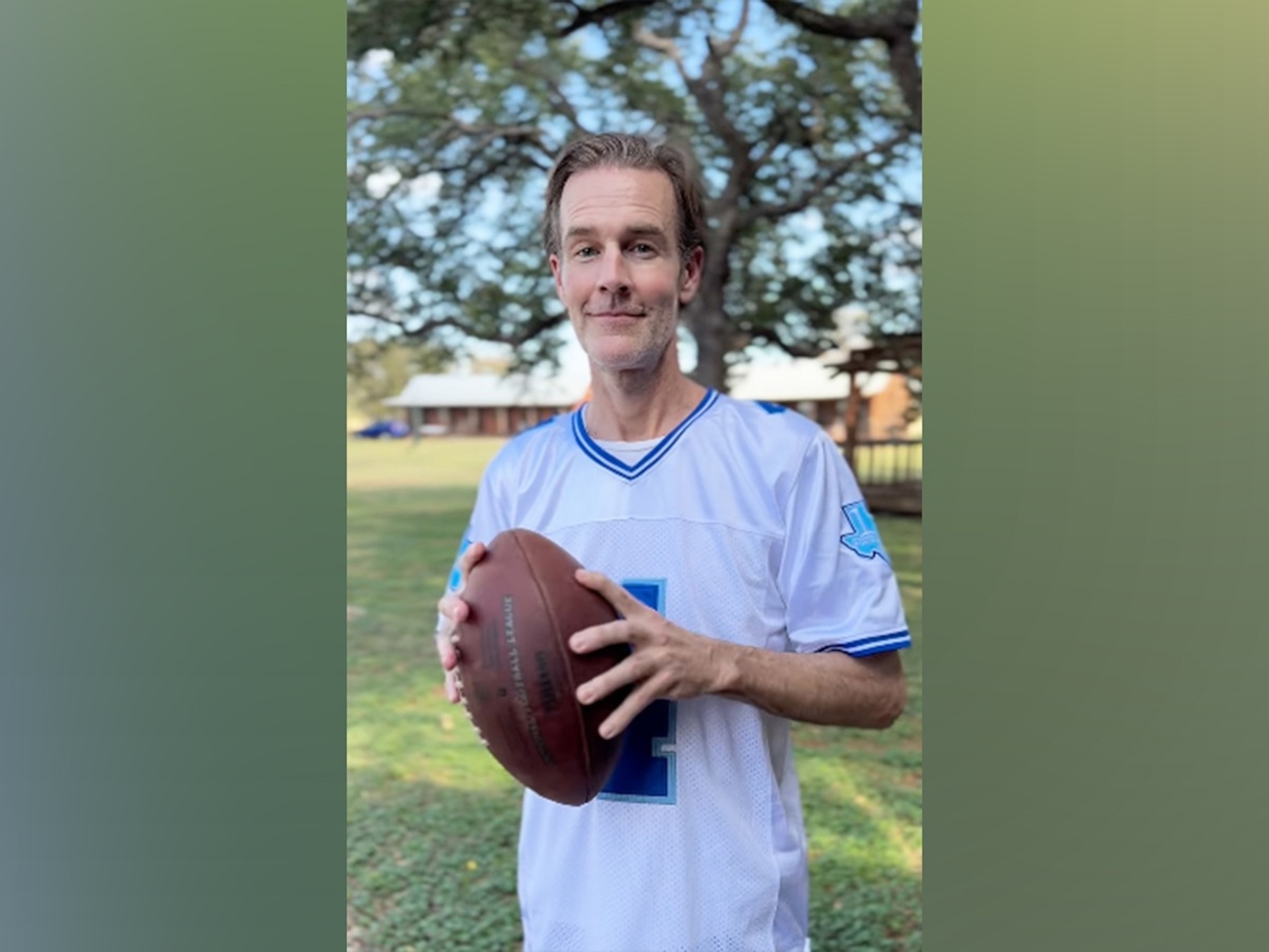 James Van Der Beek selling 'Varsity Blues' jerseys to raise funds for