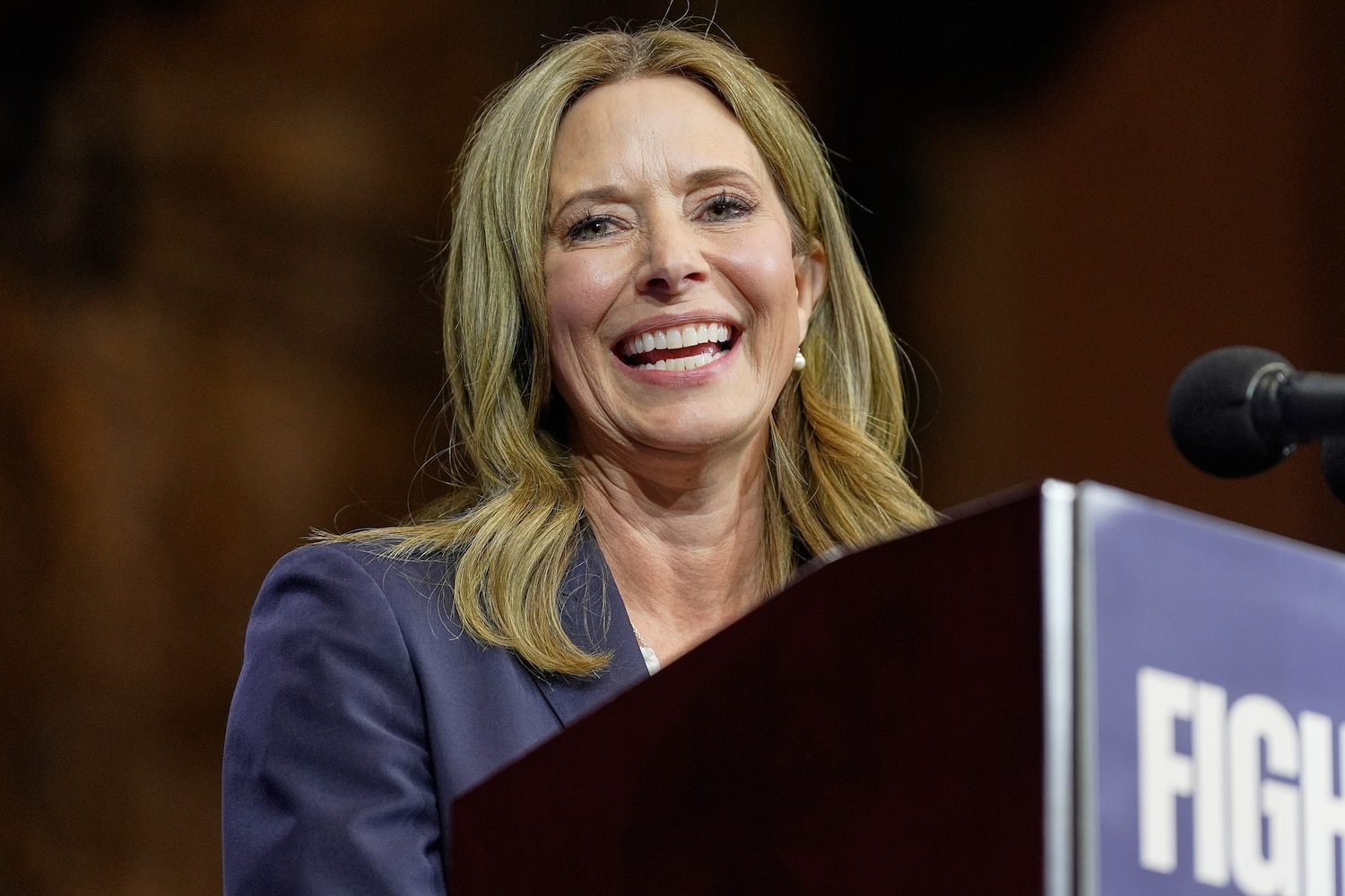 Amy Acton, Democratic candidate for governor of Ohio, speaks at a campaign rally in Cleveland, Saturday, Oct. 24, 2026. Sue Ogrocki/AP Photo