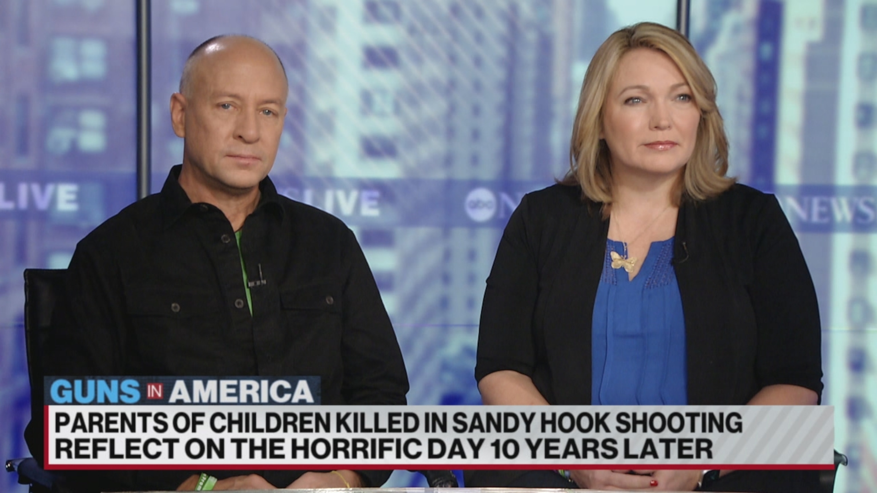 PHOTO: Nicole Hockley and Mark Barden, the co-founders of Sandy Hook Promise, spoke to ABCNL about the 10th anniversary of the Sandy Hook mass shooting.