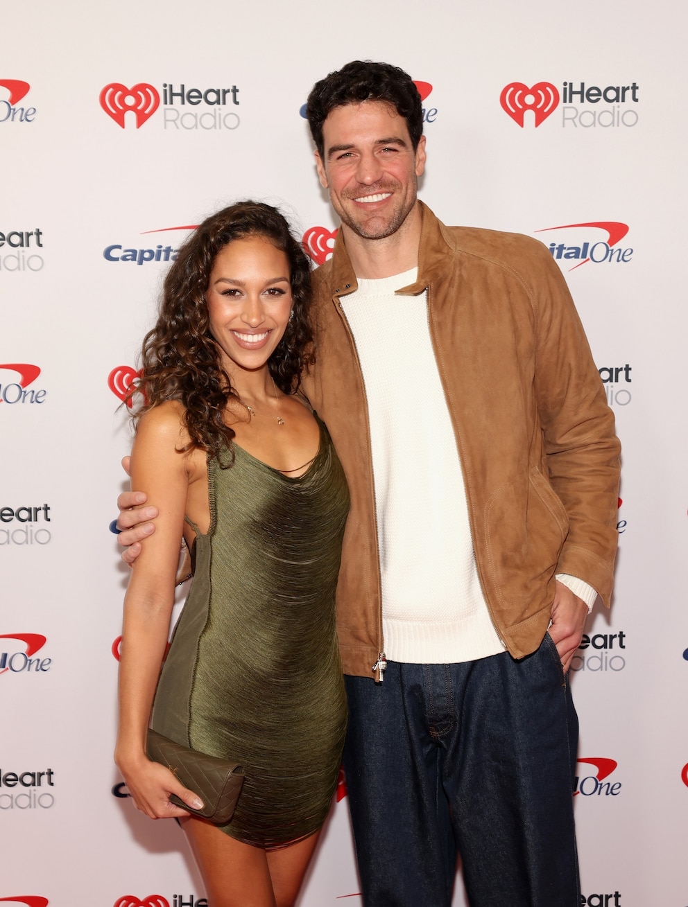 PHOTO: Serena Pitt and Joe Amabile attend iHeartRadio 102.7 KIIS FM's Jingle Ball 2025 presented by Capital One at Intuit Dome on December 05, 2025 in Los Angeles, California. 