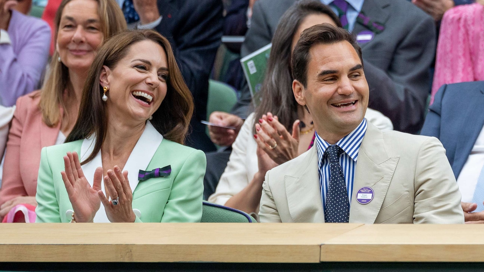 Princess Kate attends Wimbledon with Roger Federer See the photos
