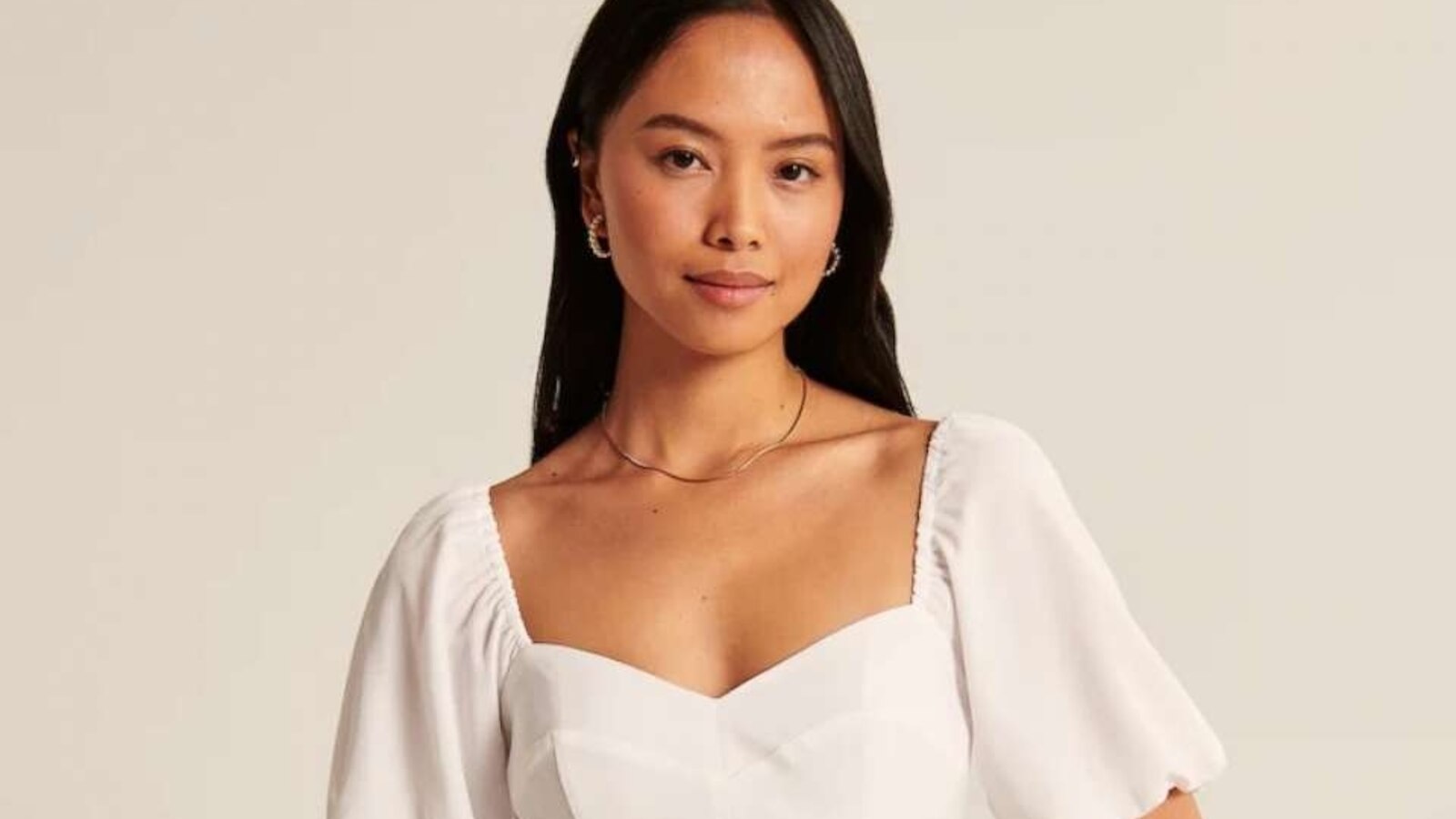 ruffle bandeau midi dress Rosaya Ruffle Rosette Bandeau Midi Dress in Black Chiffon