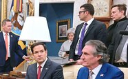 Trump Mug Shot Hung Just Outside Oval Office Photos Show ABC News Trump Mug Shot Hung Just Outside Oval Office Photos Show ABC News