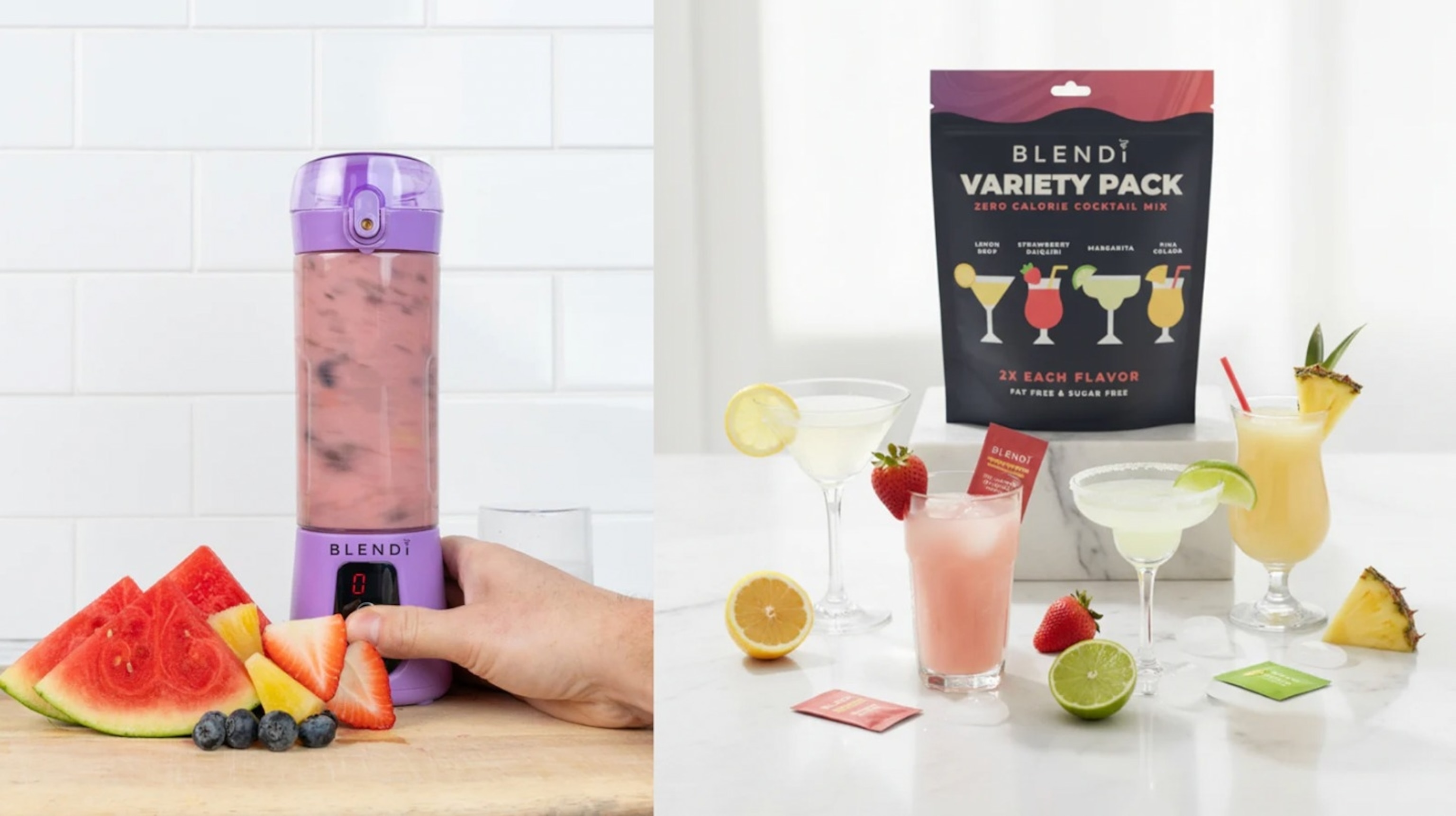 BLENDi: Portable Blender and Mocktail Mixes