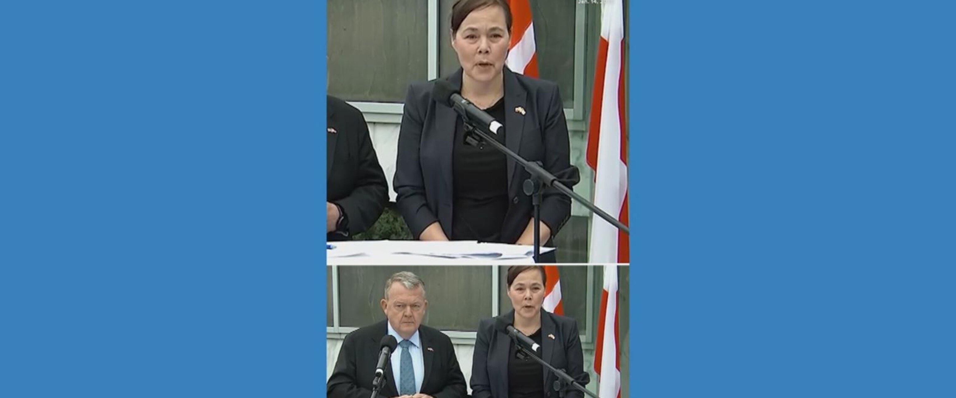 Video Danish, Greenlandic officials express opposition to US