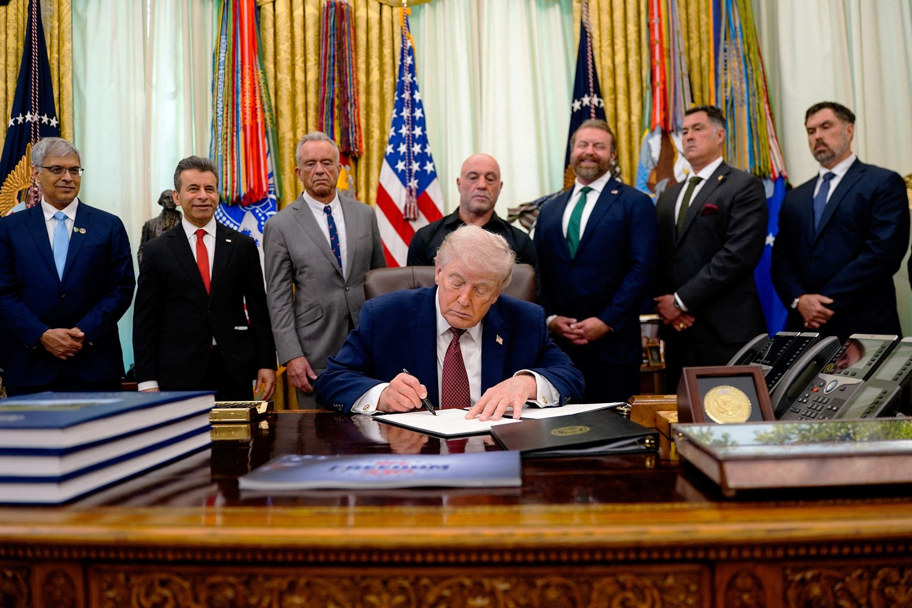 Trump signs executive order accelerating research into psychedelic drug therapies