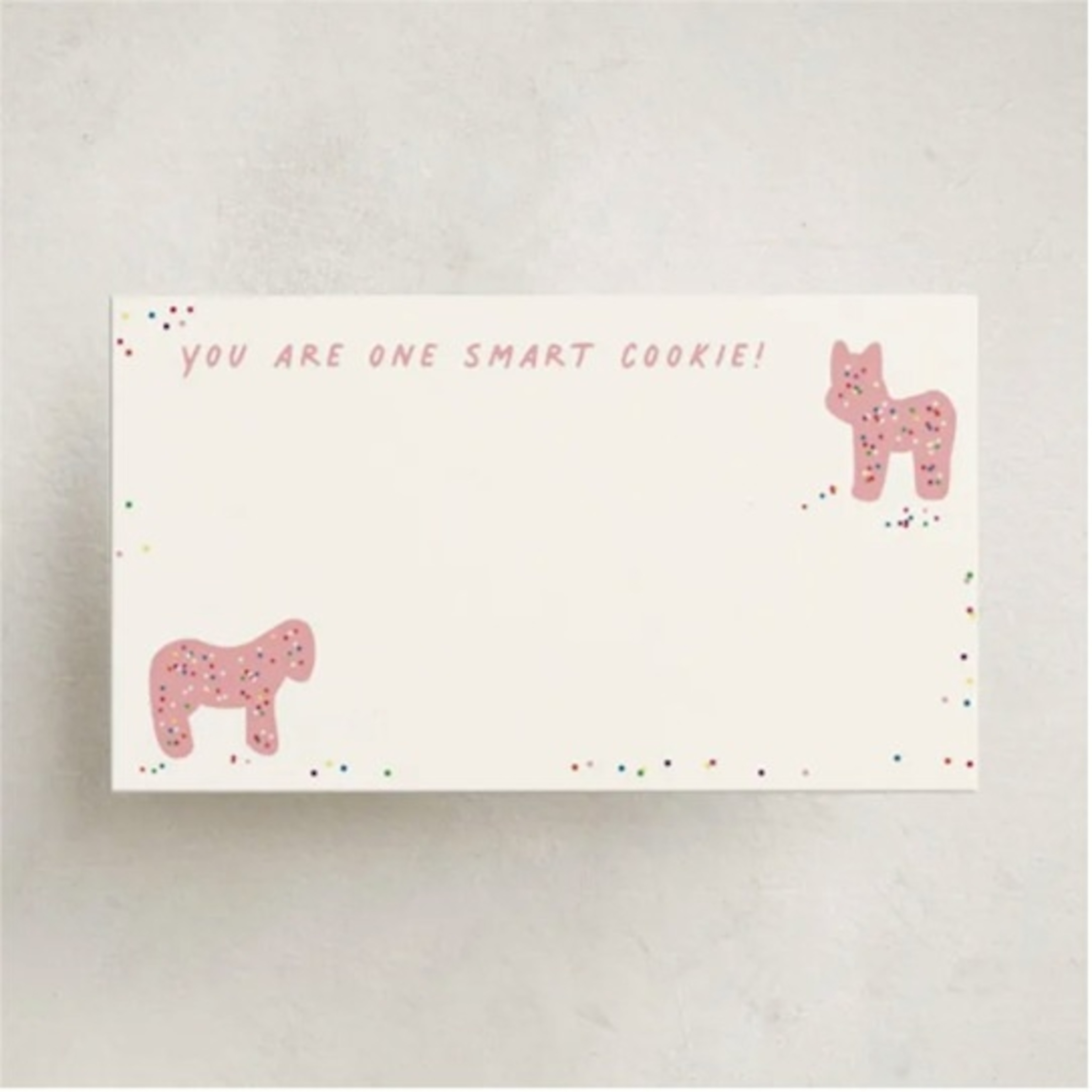 Mini Note Cards Animal Cracker Parade