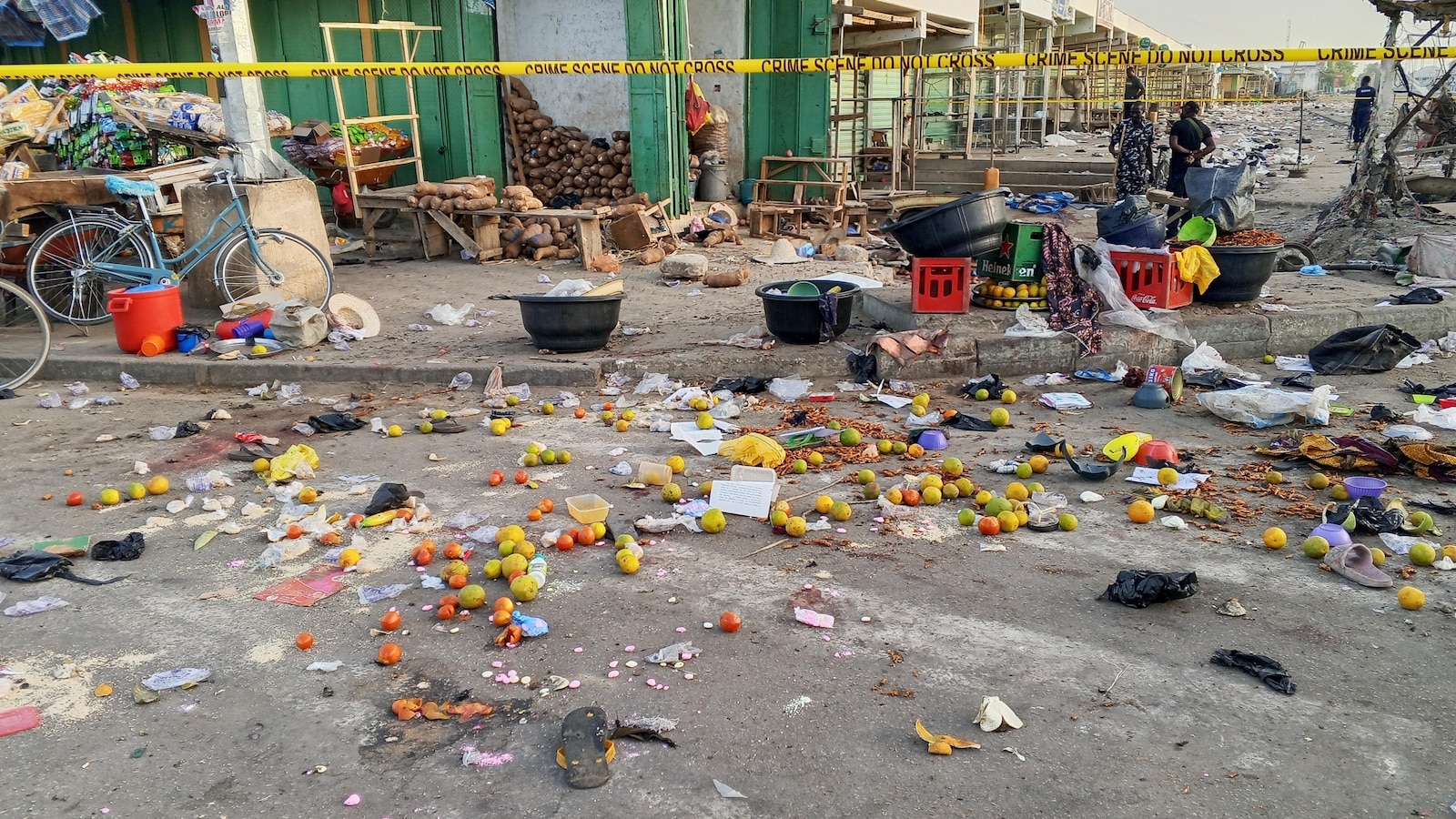 Police in Nigeria suspect suicide bombers in deaths of at least 23 people