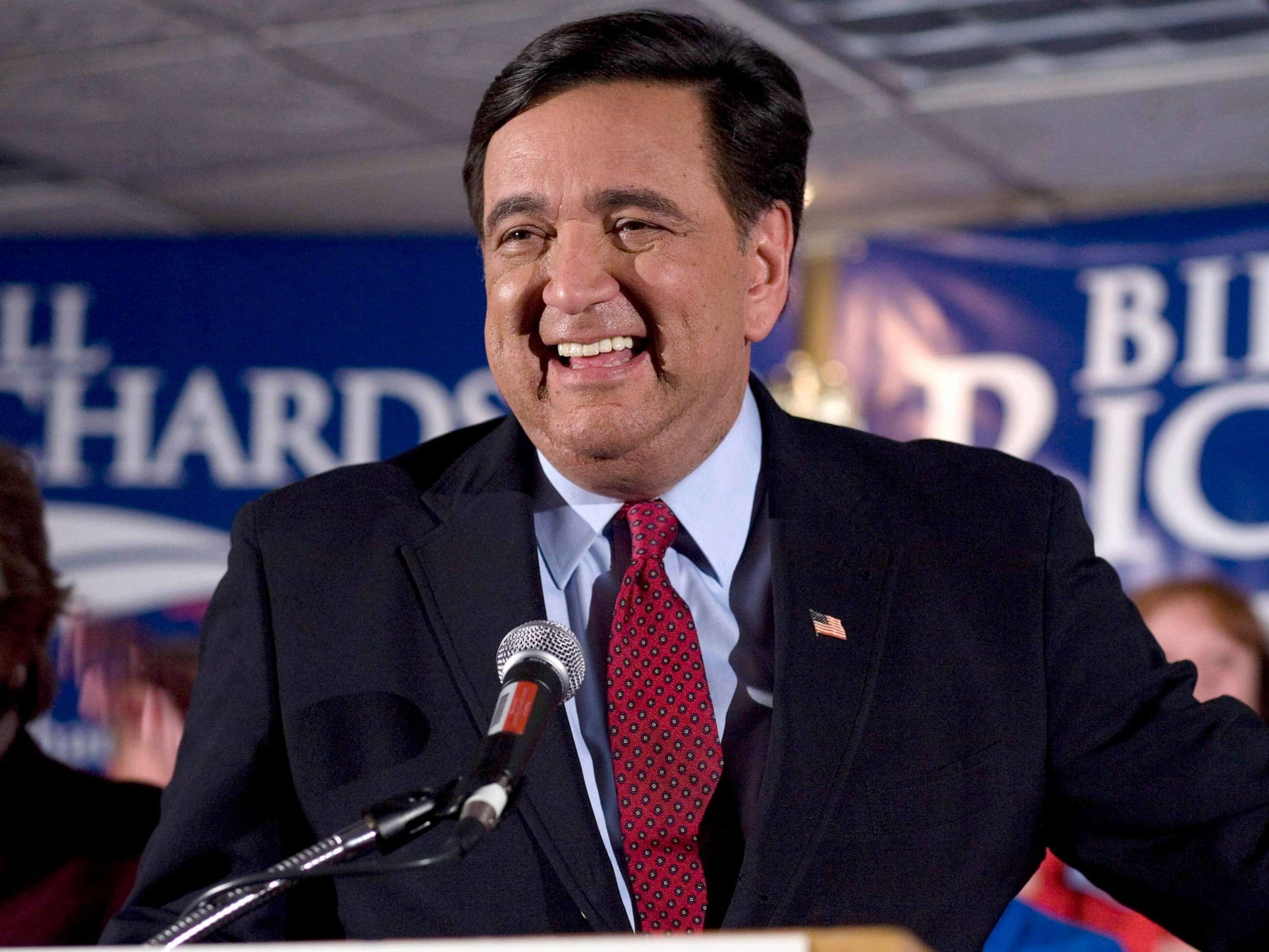 PHOTO: In this Jan. 3, 2008, file photo, Democratic presidential hopeful New Mexico Gov. Bill Richardson speaks at his caucus watch party in Des Moines, Iowa.