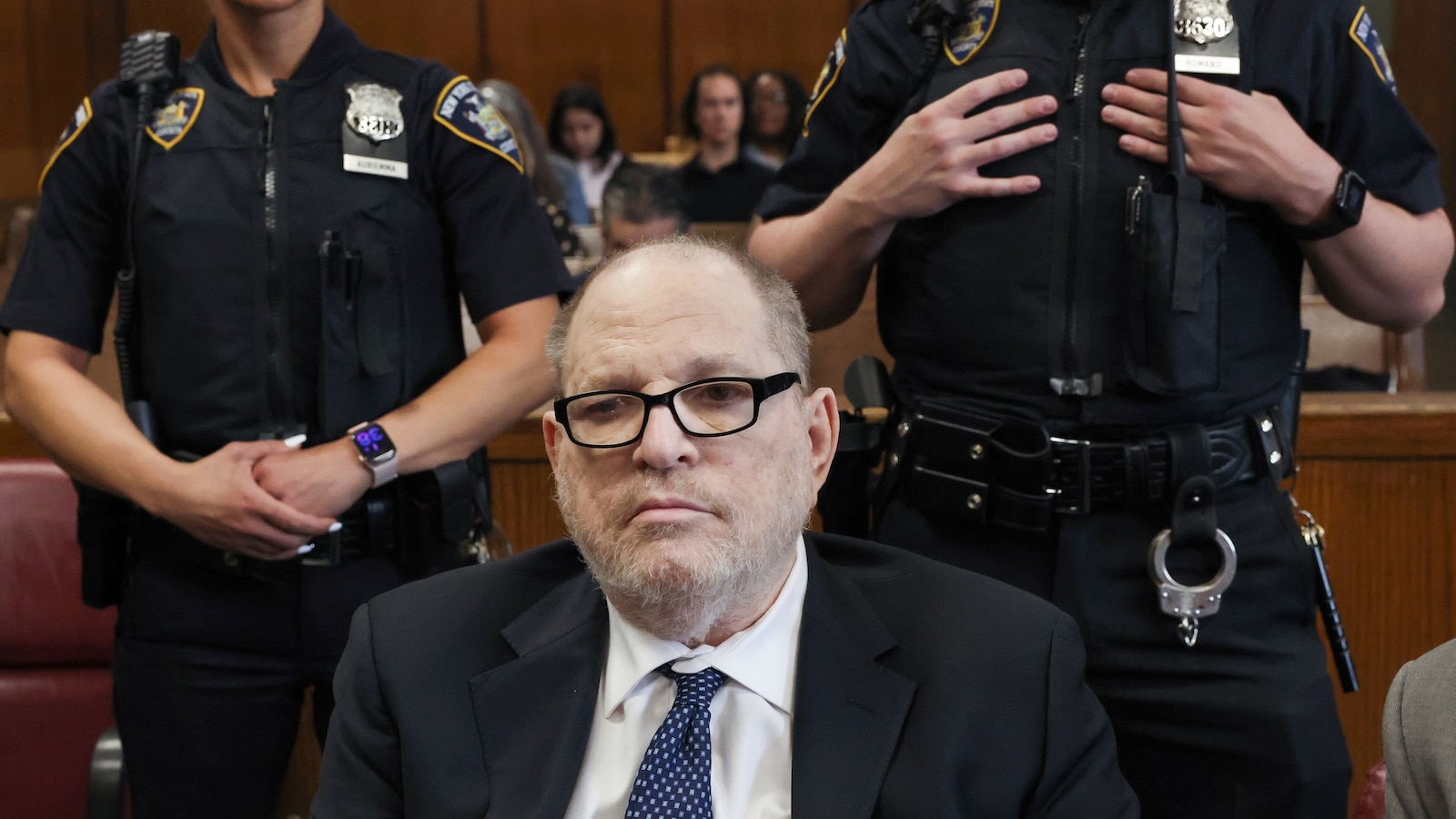 Judge declares mistrial in Harvey Weinstein’s rape retrial after jury deadlocked