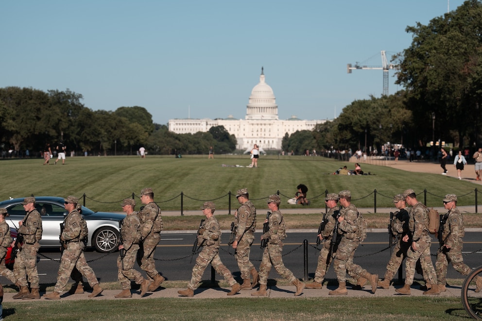 PHOTO: Trump Increases Federal Law Enforcement Presence, Deploys National Guard In Nation's Capital