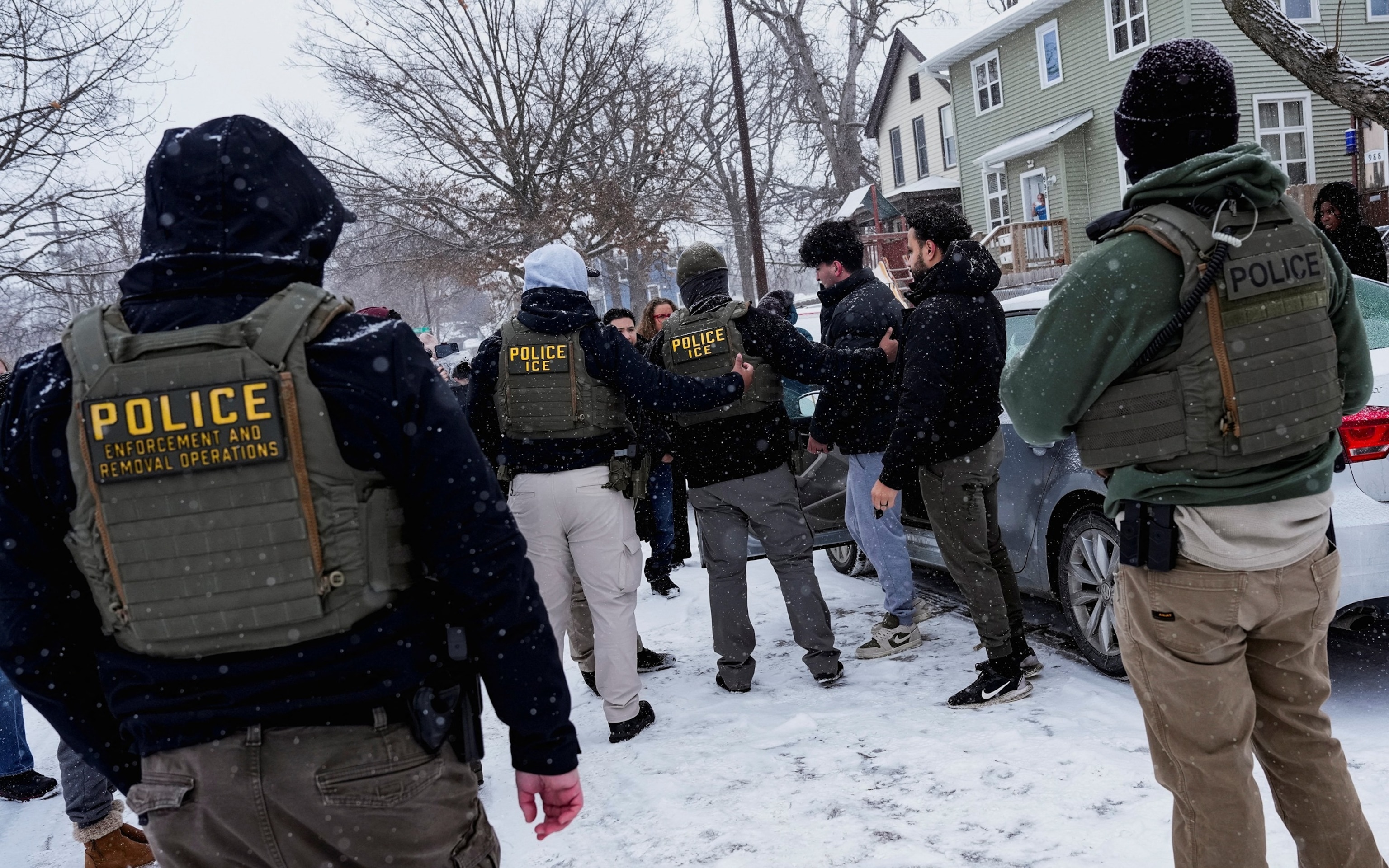 PHOTO: Immigration raid in Minneapolis
