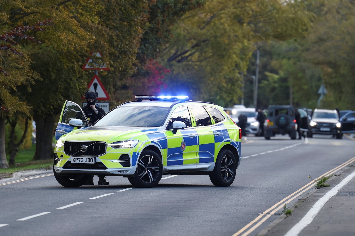 Evacuation and roadblocks