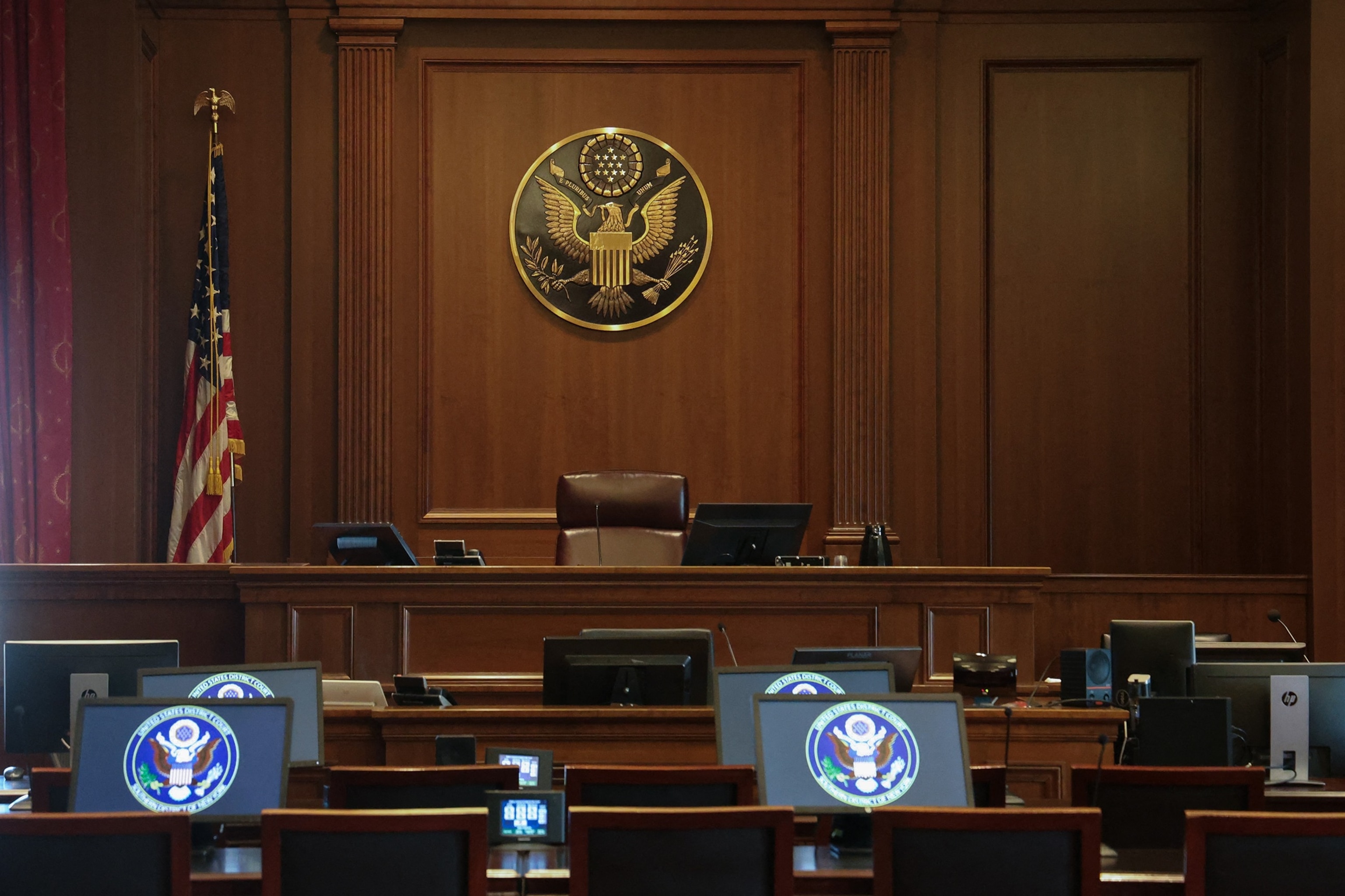 PHOTO: US-JUSTICE-FEDERAL-COURT-SDNY