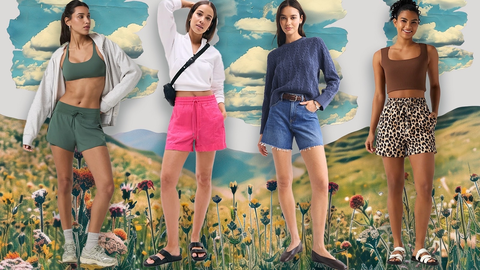Top women’s shorts for spring and summer
