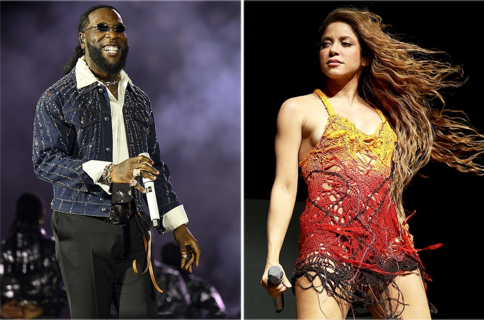 PHOTO: Burna Boy | Shakira