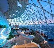 1st Look At Largest At sea Water Park On Royal Caribbean s New Ship 