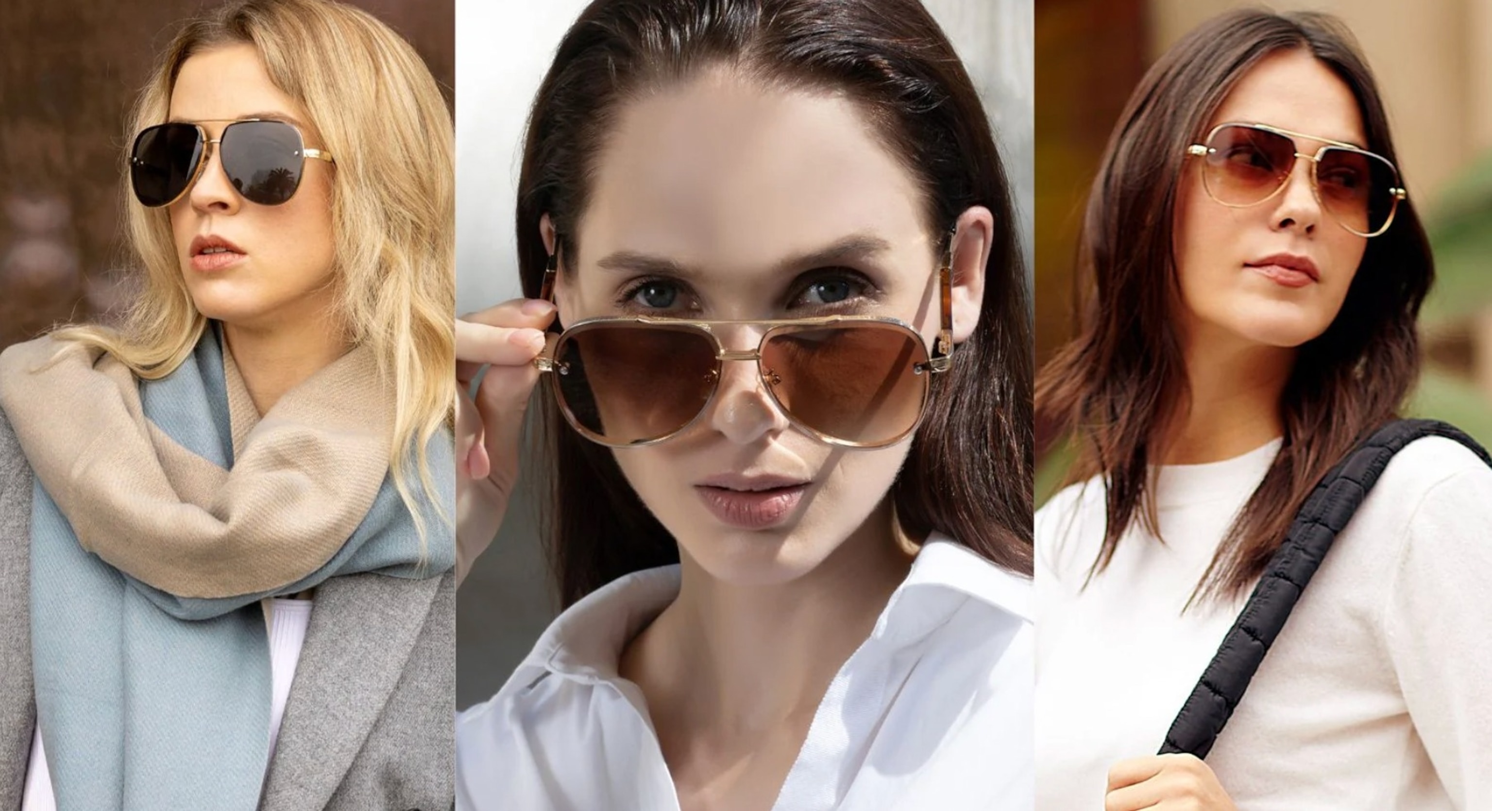 Youzey: Oversized Aviator Sunglasses