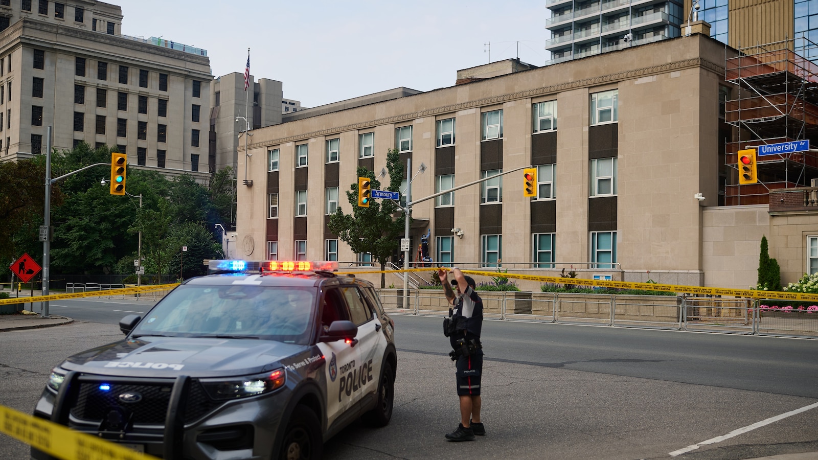 Toronto police arrest 2 in July shooting at US Consulate, cite gun-for-hire network