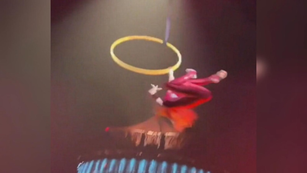 NextImg:Video Cirque du Soleil acrobat hospitalized after fall in Oregon