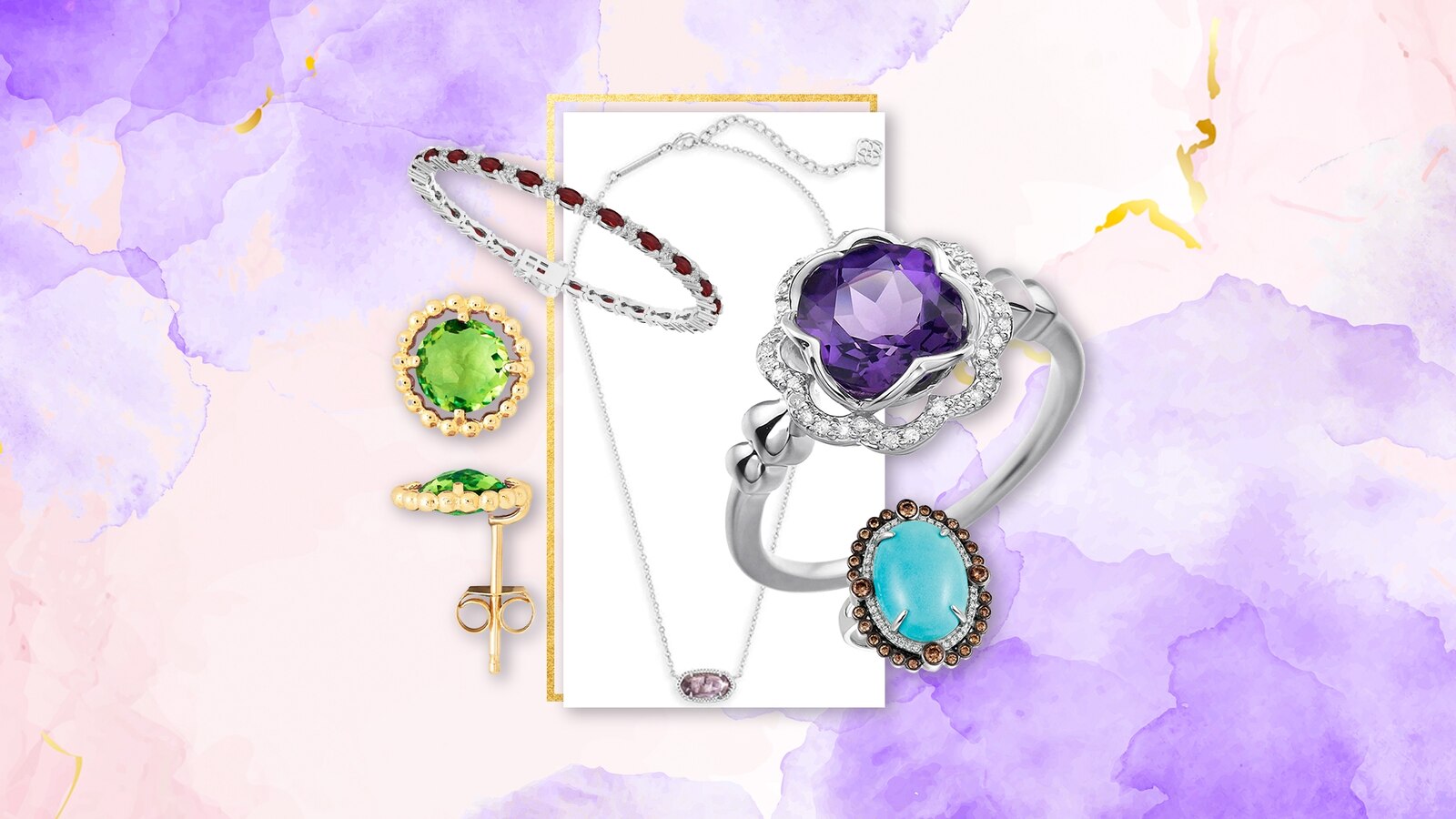 Shop birthstone jewelry picks by month.