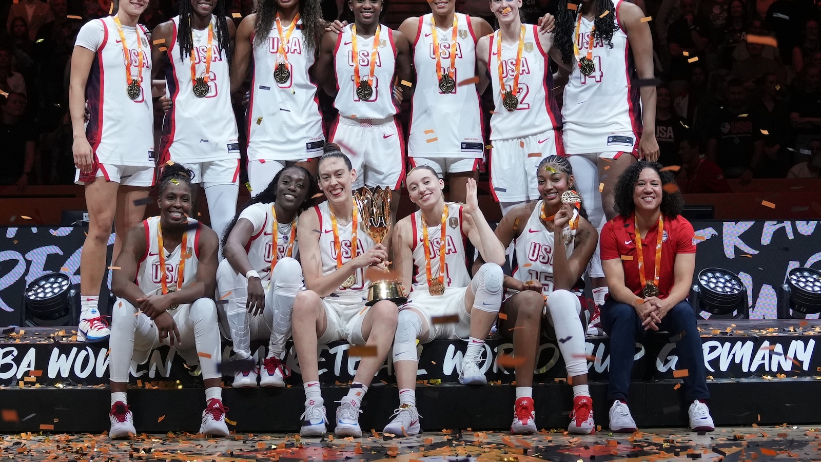 Women show some vulnerability ahead of LA Games capturing 5th straight World Cup basketball title
