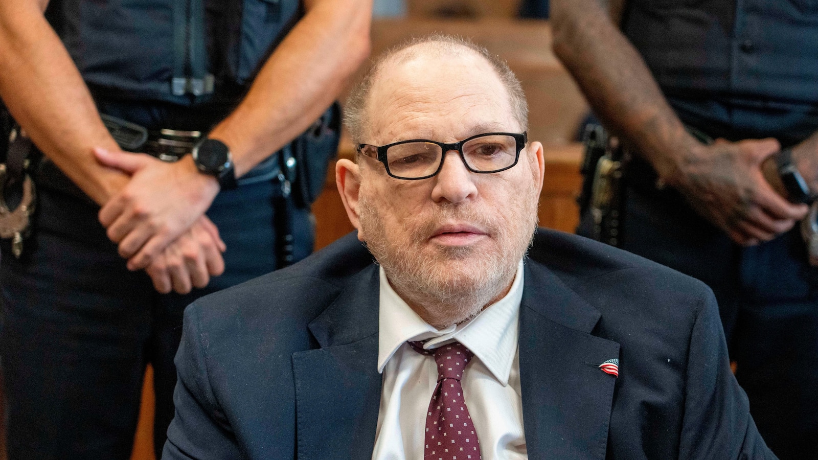 Harvey Weinstein reports chest pain and court ends early as jury deliberates in his rape retrial