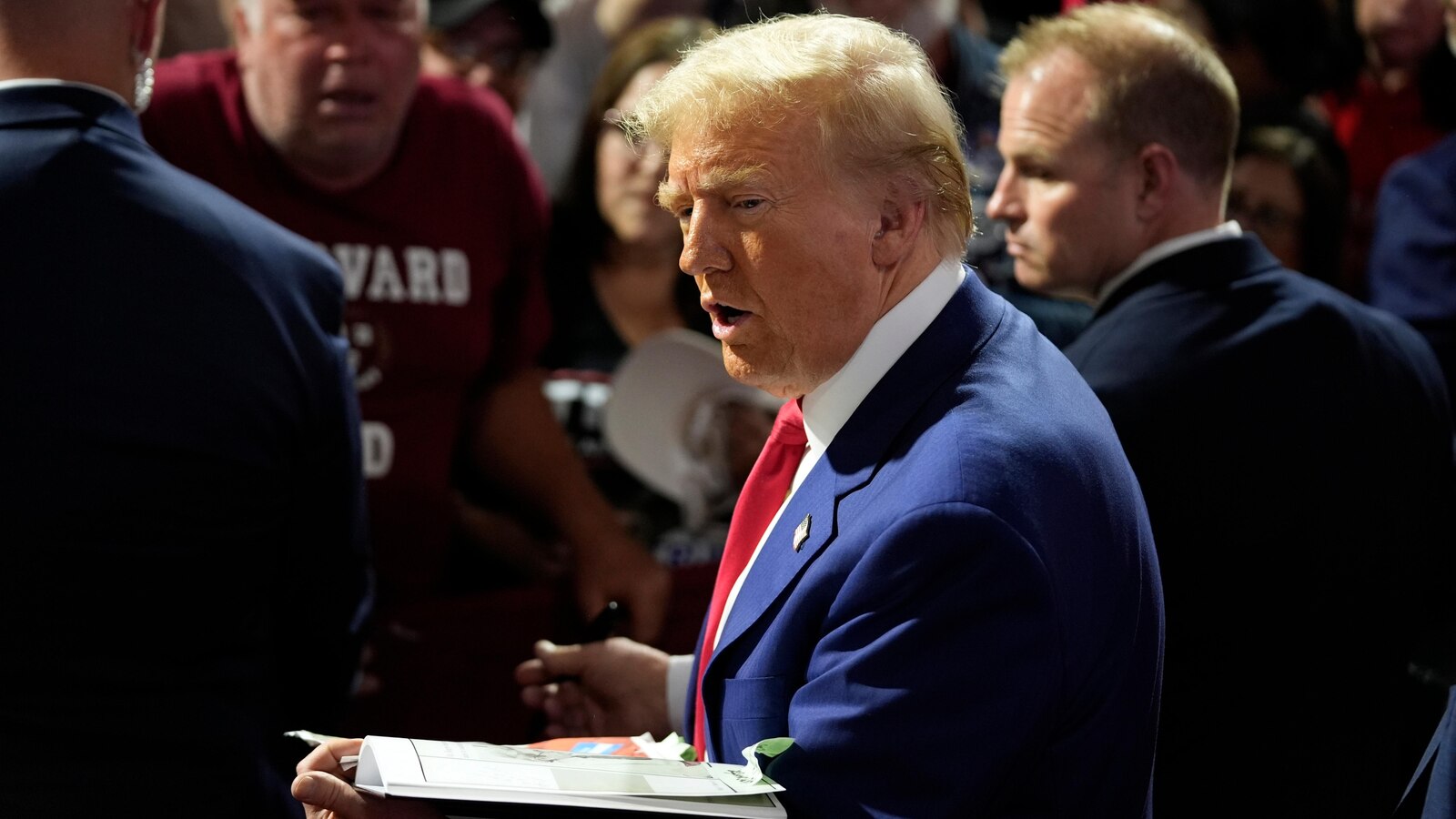  The Latest: Harris and Trump campaigns pivot to turnout as early voting begins