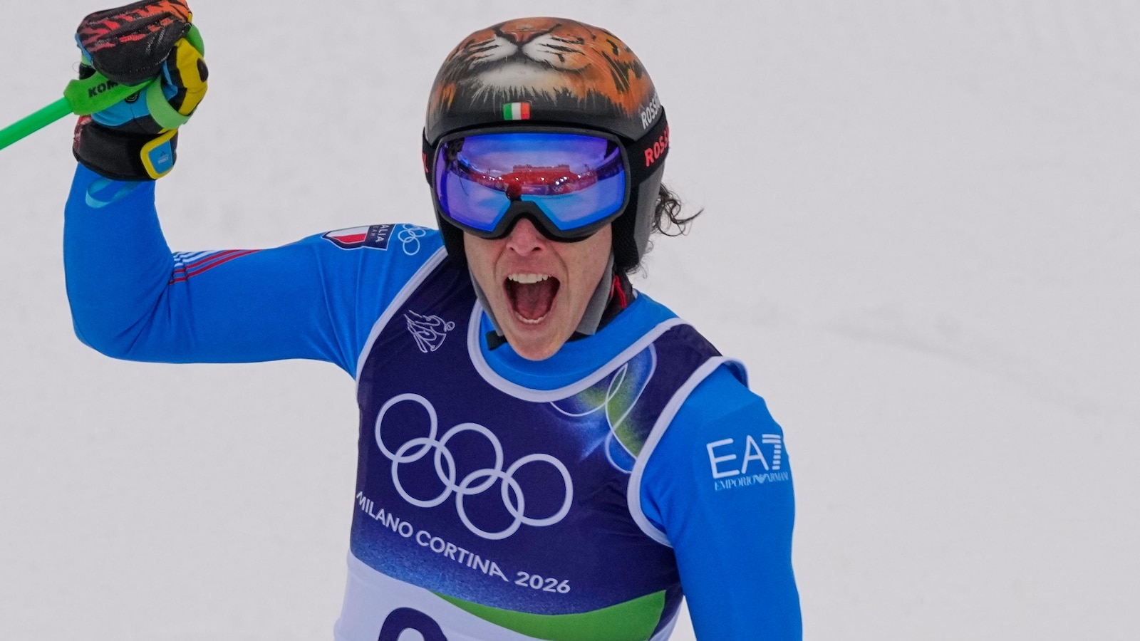 Italy's Brignone completes comeback, claims gold in women's super-G
