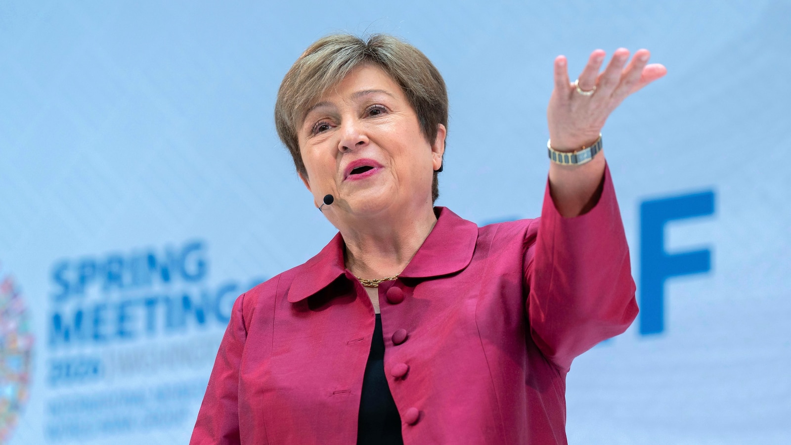 IMF chief warns that Iran war will slow global economic growth