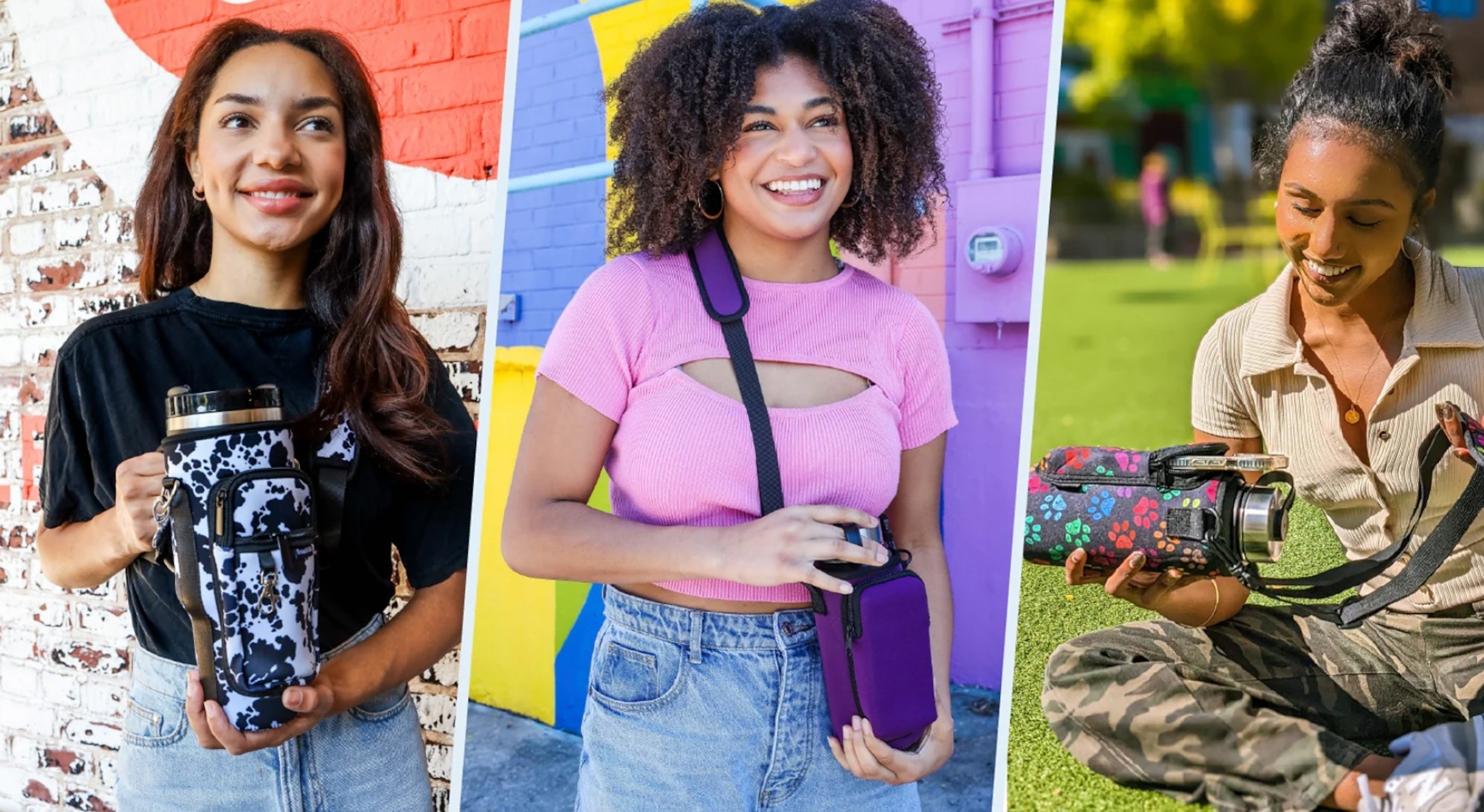 Brew Buddy: Tumbler and Crossbody Bags
