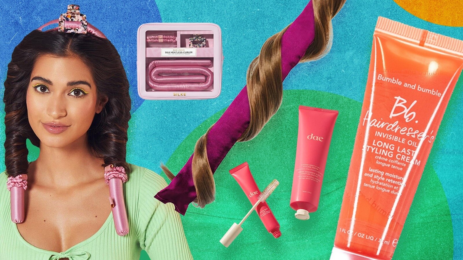 Shop heatless hair tools for curls, waves, up-dos and more.
