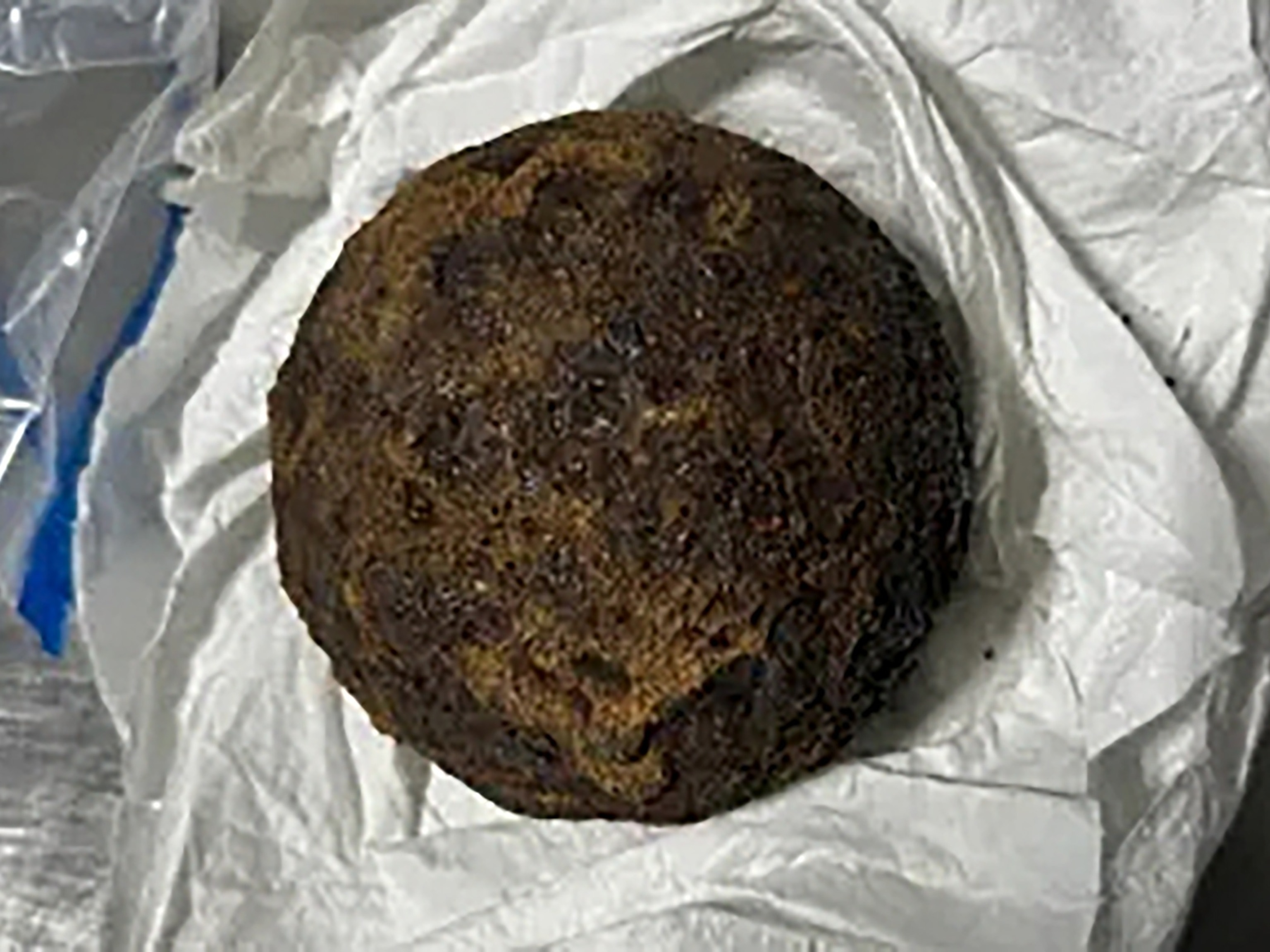 PHOTO: A TSA officer at Gulf Shores International Airport in Alabama discovered five stolen cannonballs from Fort Morgan, a historically significant site from the Civil War in a passenger bag after it triggered an alarm at a checkpoint, July 18, 2026.