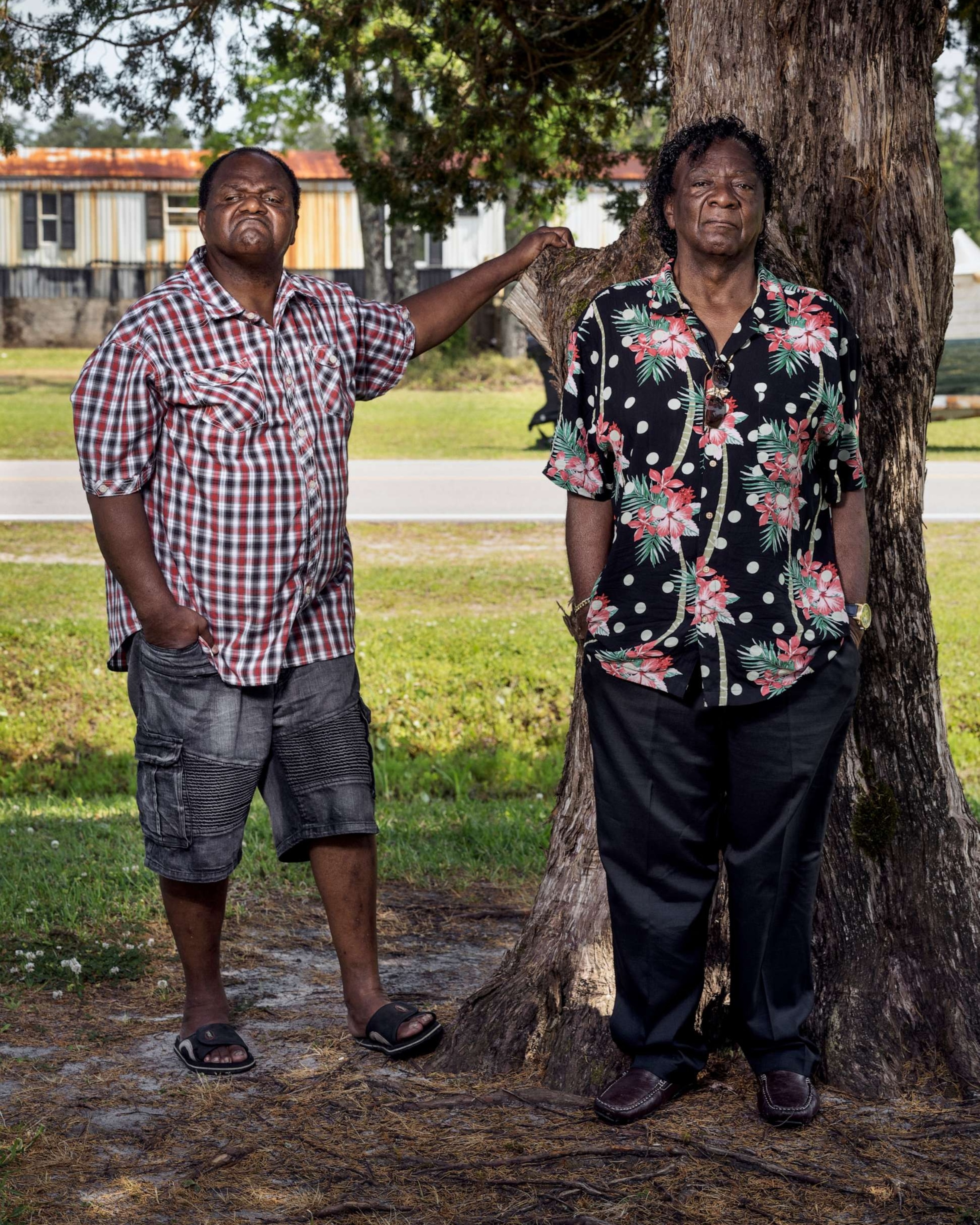 PHOTO: Licurtis Reels and Melvin Davis are shown in this photo from the documentary "Silver Dollar Road."