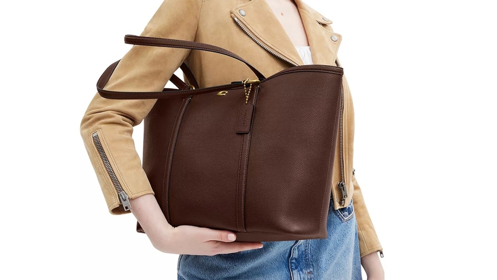 Coach Legacy Small Pebbled Leather Tote Bag