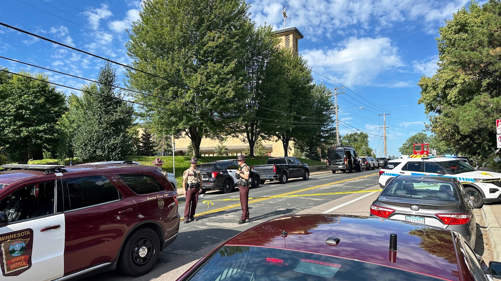 The Latest: Shooting at a Minneapolis Catholic school injures at least 5 children, hospital says