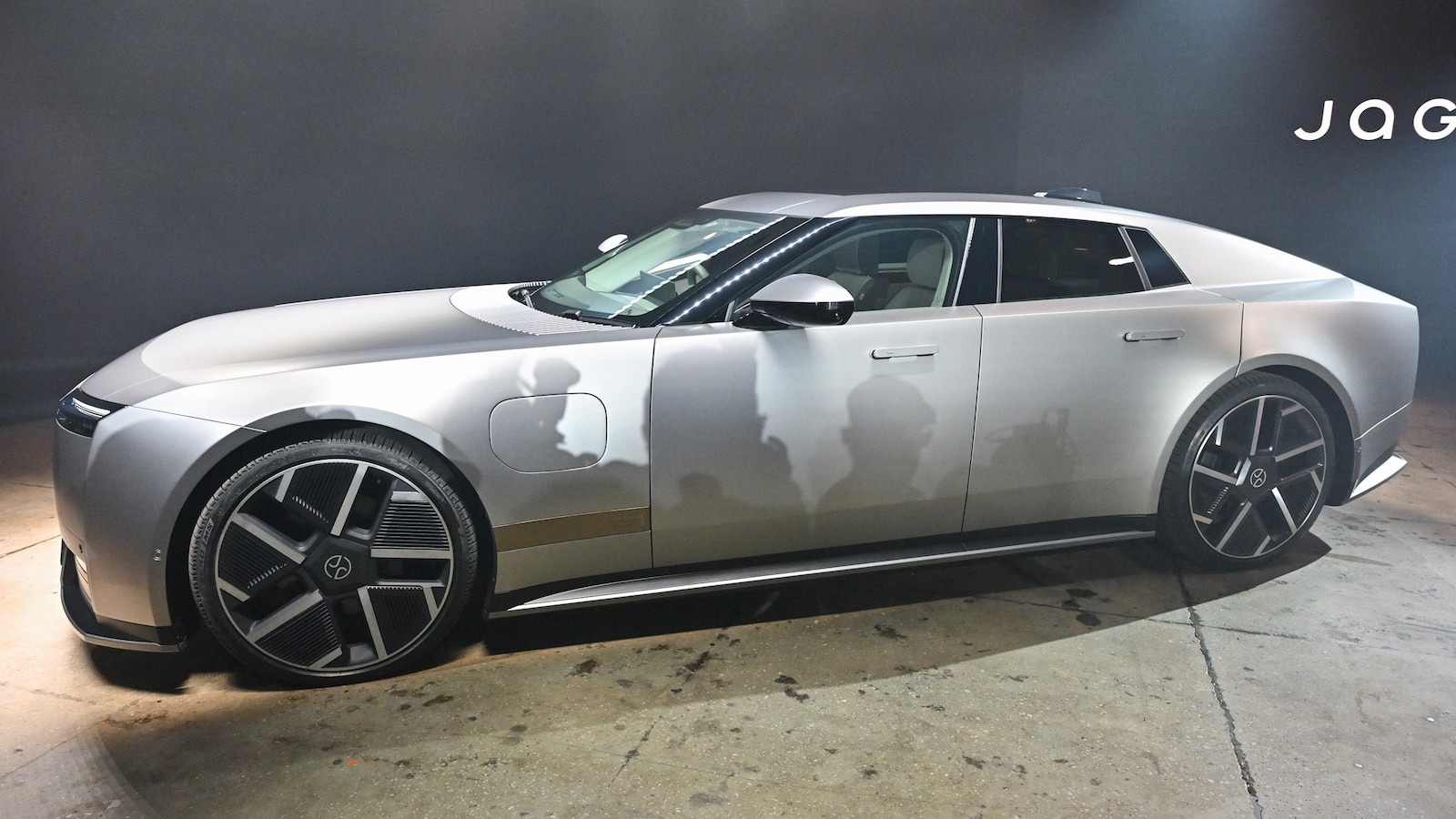 At a star-studded event in New York City on Tuesday, Jaguar pulled the wraps off a car it hopes is the key to its turnaround effort.